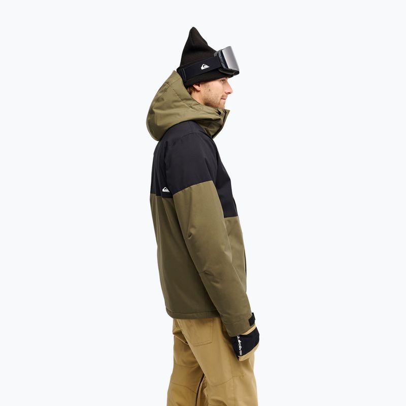 Pánská snowboardová bunda Quiksilver Titano 10K grape leaf 4