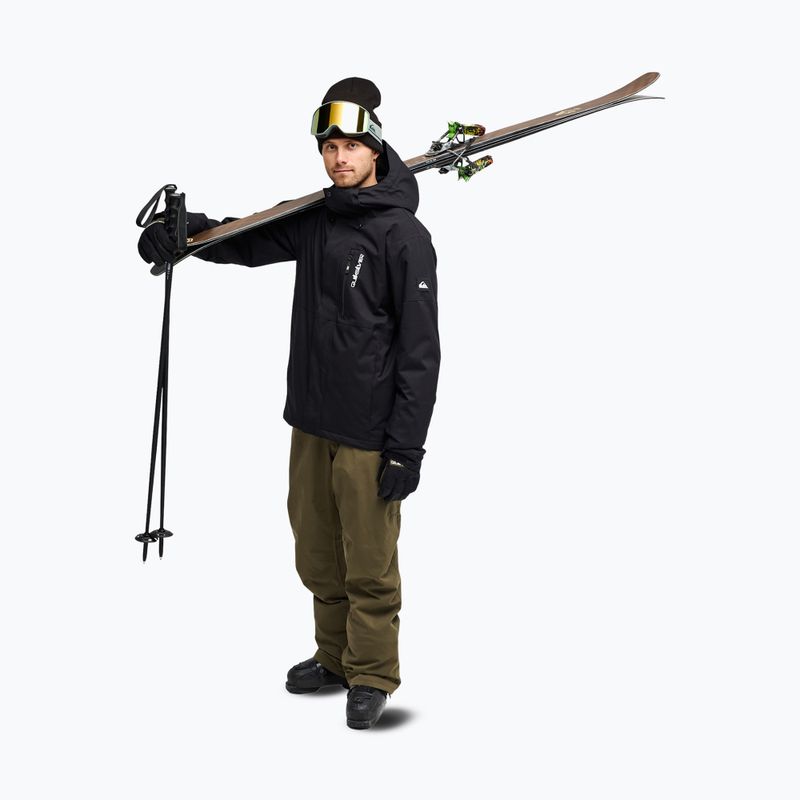 Pánská snowboardová bunda Quiksilver Titano 10K black 2