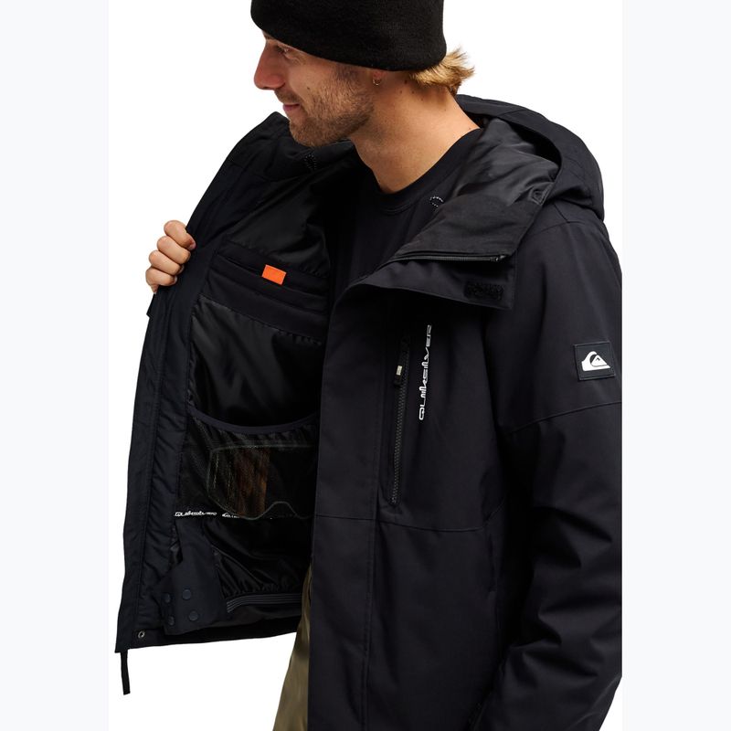 Pánská snowboardová bunda Quiksilver Titano 10K black 8