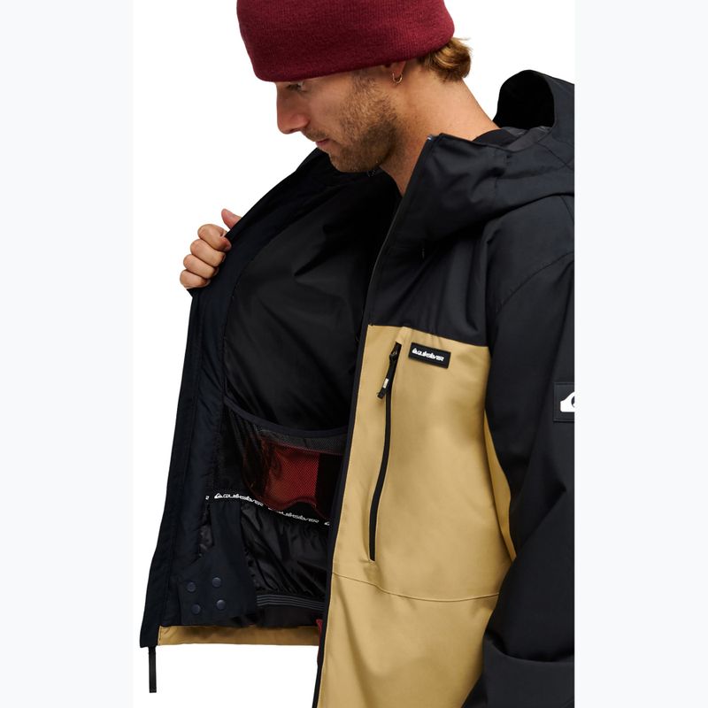 Pánská snowboardová bunda Quiksilver Sycamore 20K kelp 5