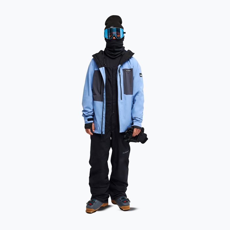 Pánské snowboardové kalhoty Quiksilver Paramo Stretch 20K Bib black 2