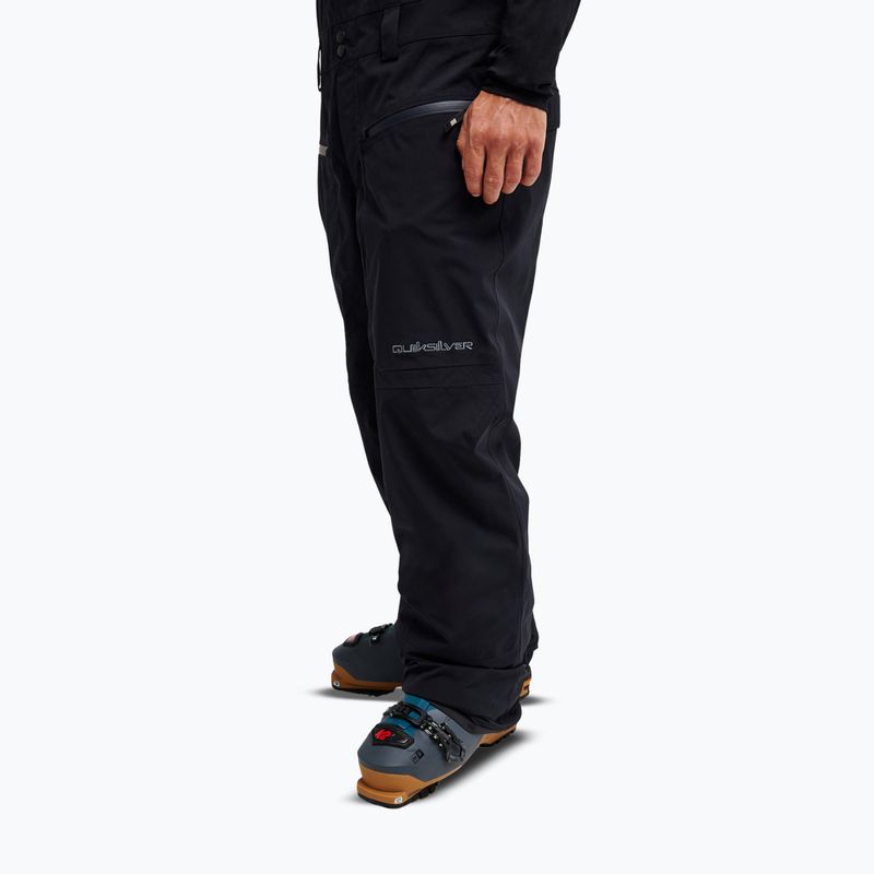 Pánské snowboardové kalhoty Quiksilver Paramo Stretch 20K Bib black 9