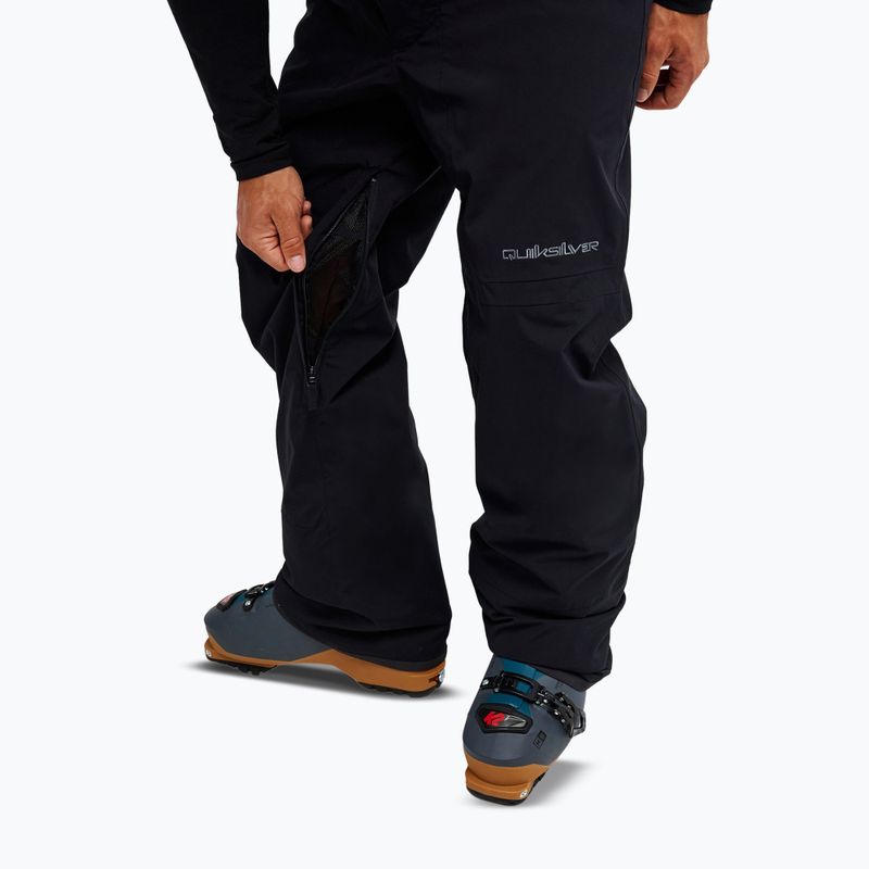 Pánské snowboardové kalhoty Quiksilver Paramo Stretch 20K Bib black 10