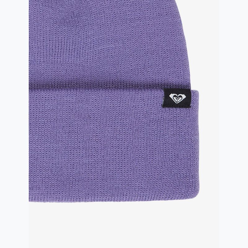 Dětská zimní čepice ROXY Tropical Snow Beanie twilight purple 3