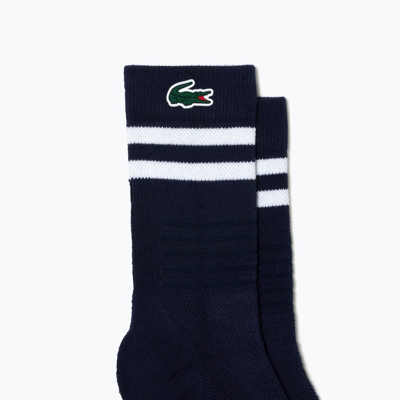 Pánské ponožky  Lacoste RA1095 navy blue/white 2