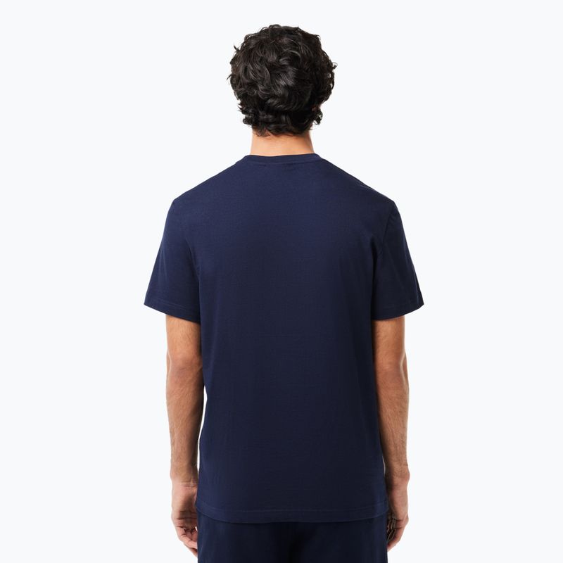 Pánské tričko Lacoste TH1285 navy blue 2