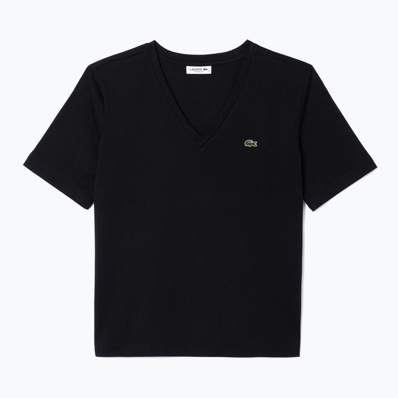 Dámské tričko Lacoste TF7300 black 4