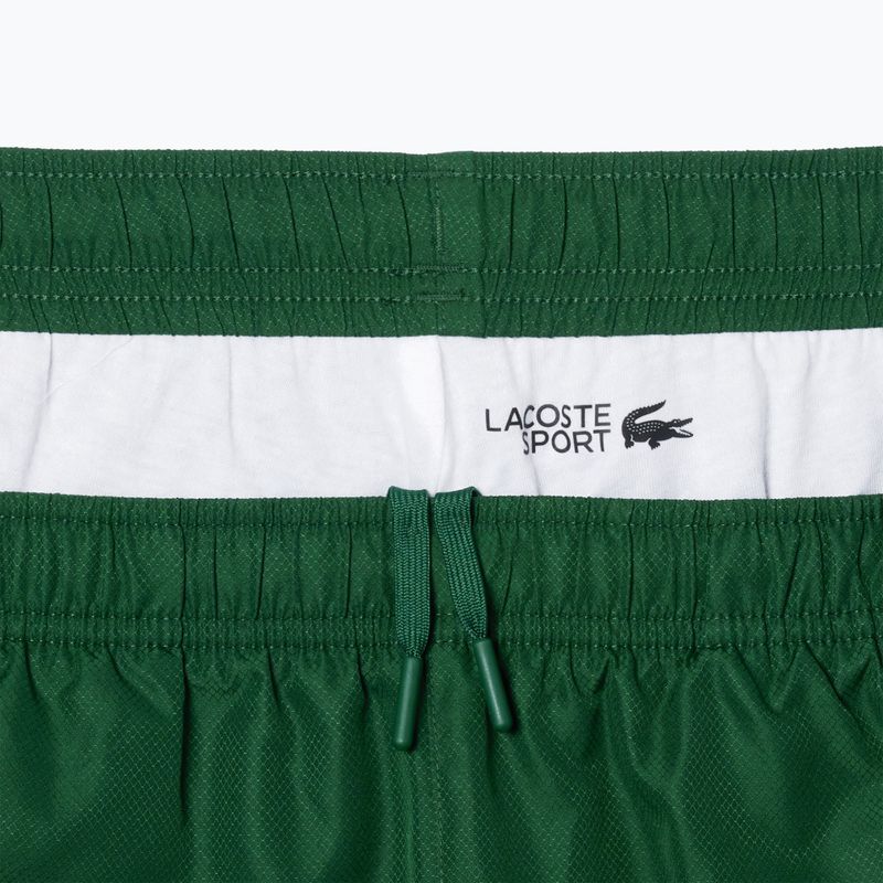 Pánská tenisová tepláková souorpava Lacoste WH7567 green/white 11