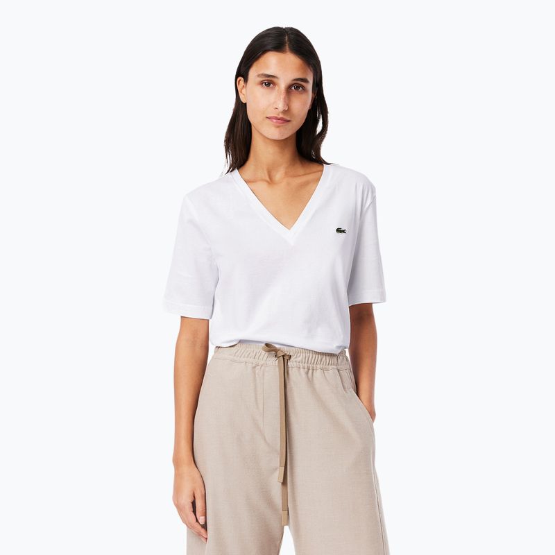 Dámské tričko Lacoste TF7300 white