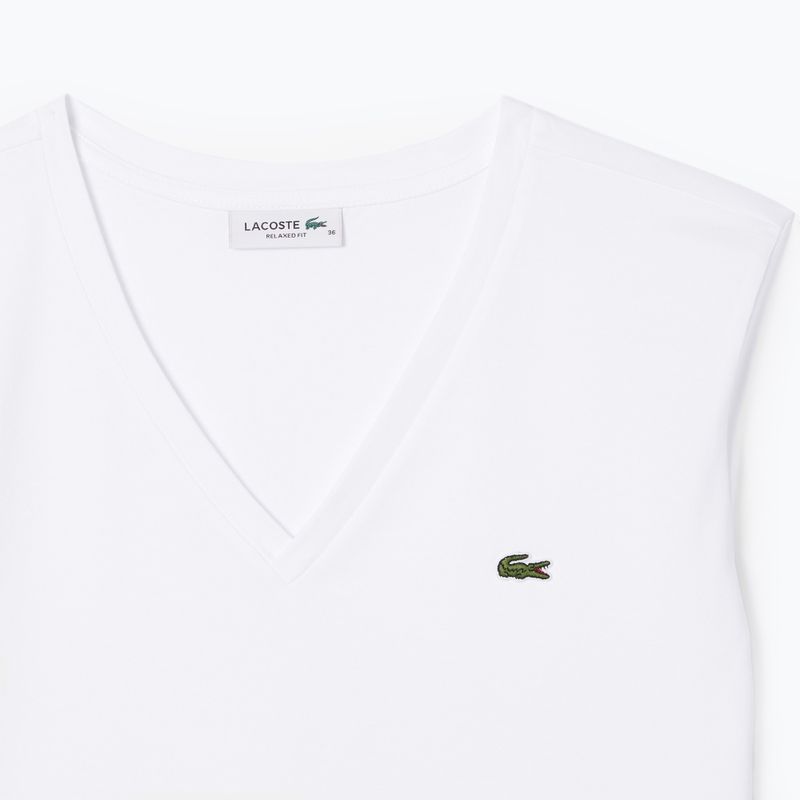 Dámské tričko Lacoste TF7300 white 5
