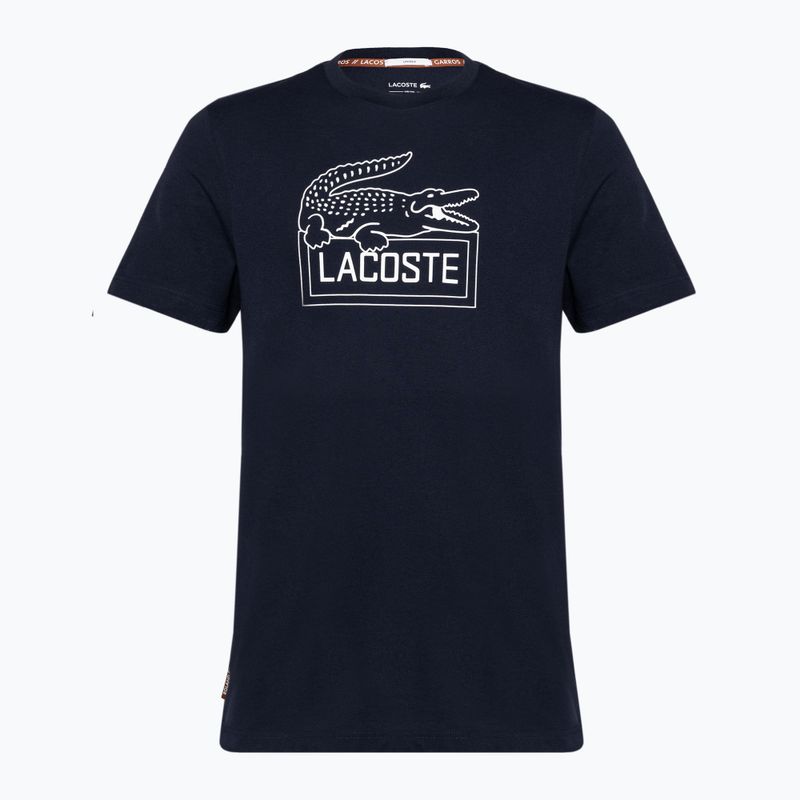 Lacoste pánské tričko TH9068 navy blue