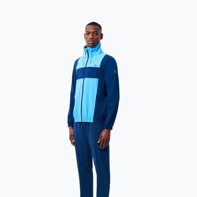 Pánská tepláková souprava Lacoste WH2522 globe/argentine blue 4