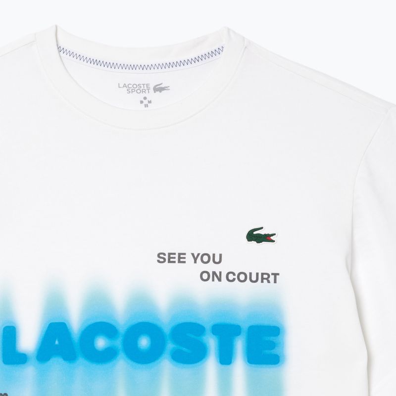 Pánské tričko Lacoste TH2617 white 6