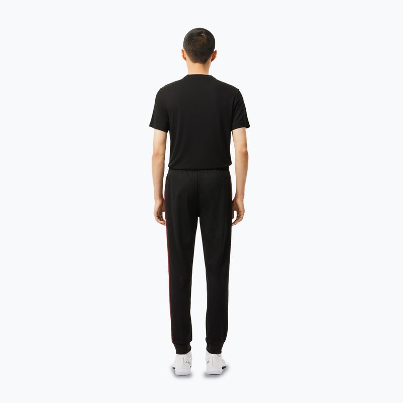 Pánské kalhoty Lacoste XH2624 black / expresso 3