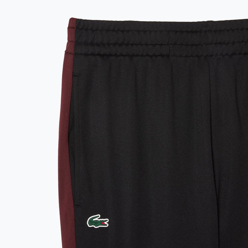 Pánské kalhoty Lacoste XH2624 black / expresso 7