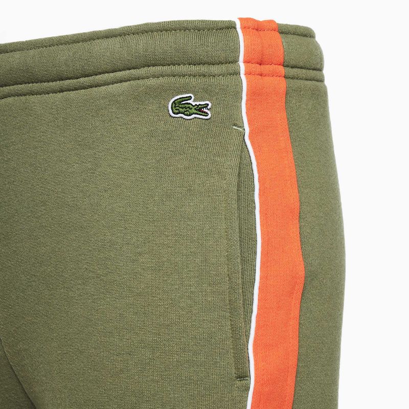 Dětské šortky Lacoste GJ2462 khaki-buoy 4