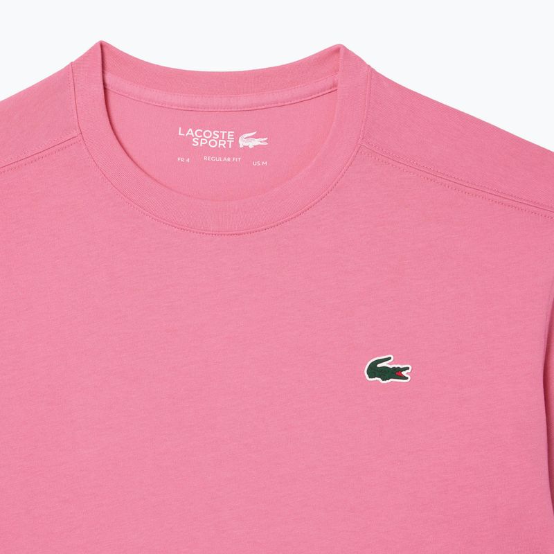 Pánské tričko  Lacoste TH7618 reseda pink 2