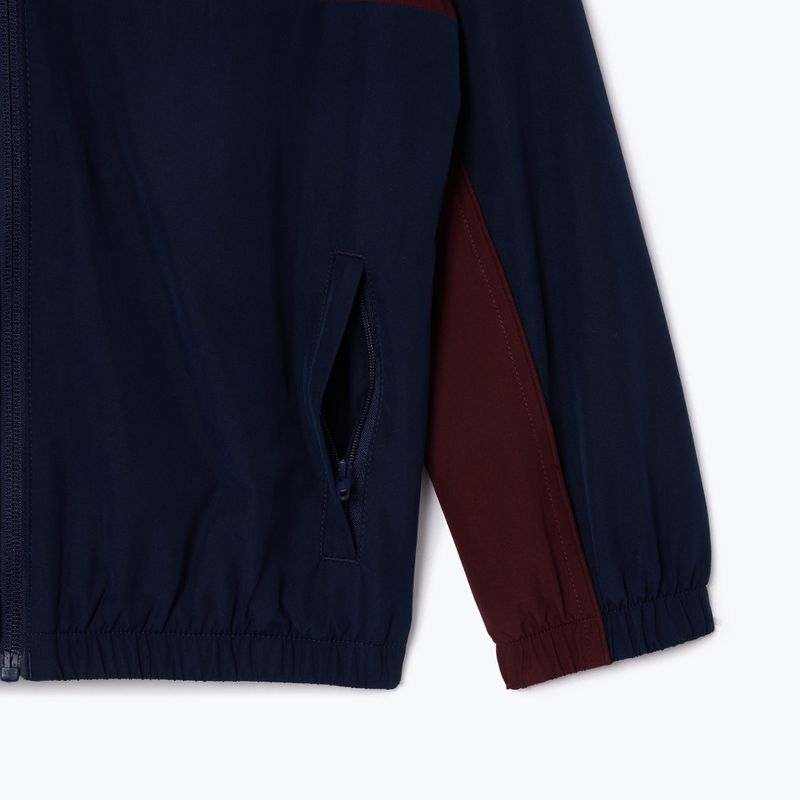Dětská bunda Lacoste BJ2453 navy blue / expresso 8