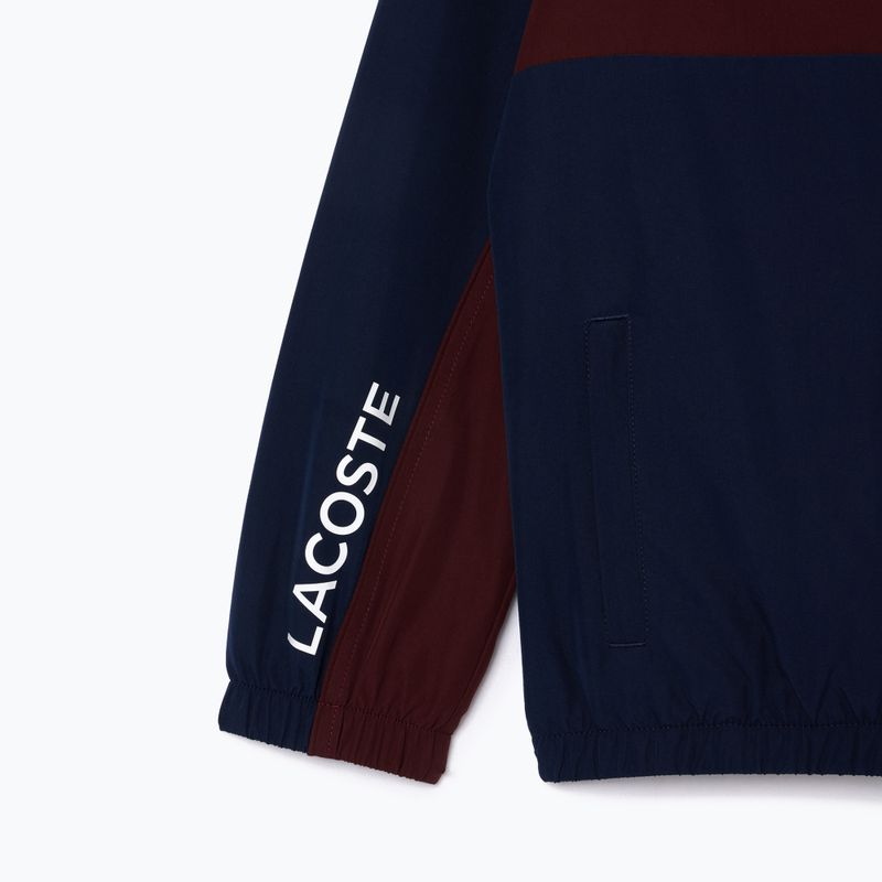 Dětská bunda Lacoste BJ2453 navy blue / expresso 9