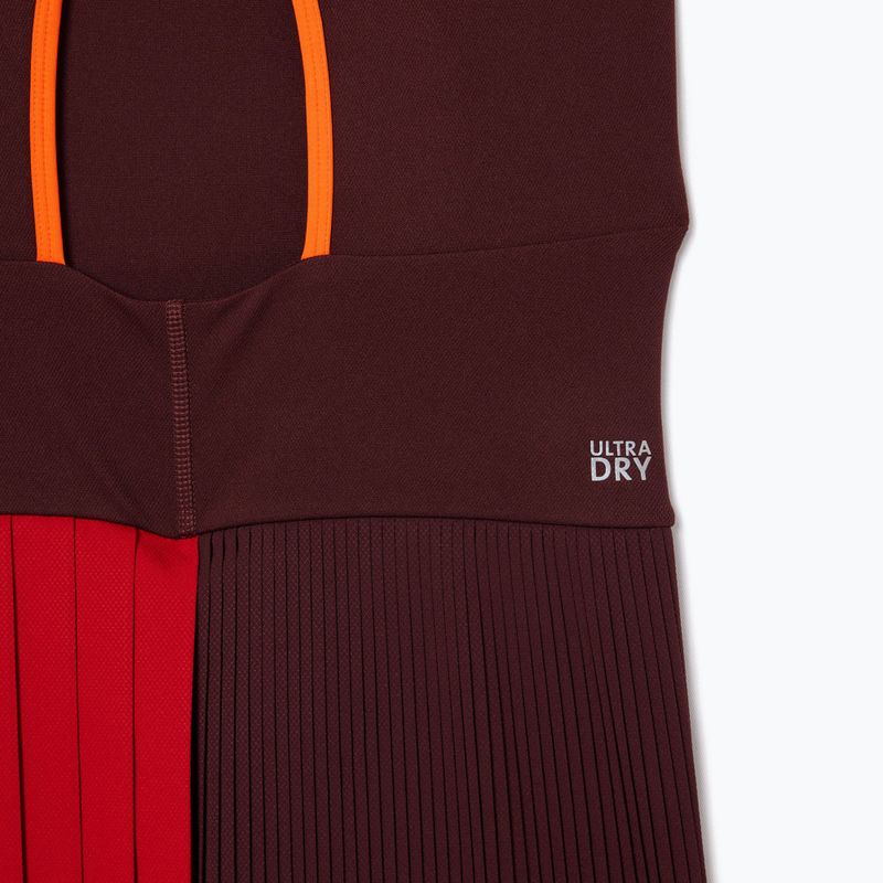 Tenisové šaty Lacoste EF7451 expresso/opera-buoy 8