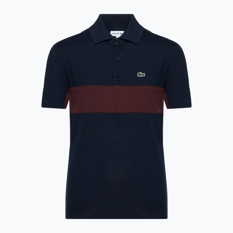 Dětské polo tričko Lacoste PJ2479 navy blue-expresso