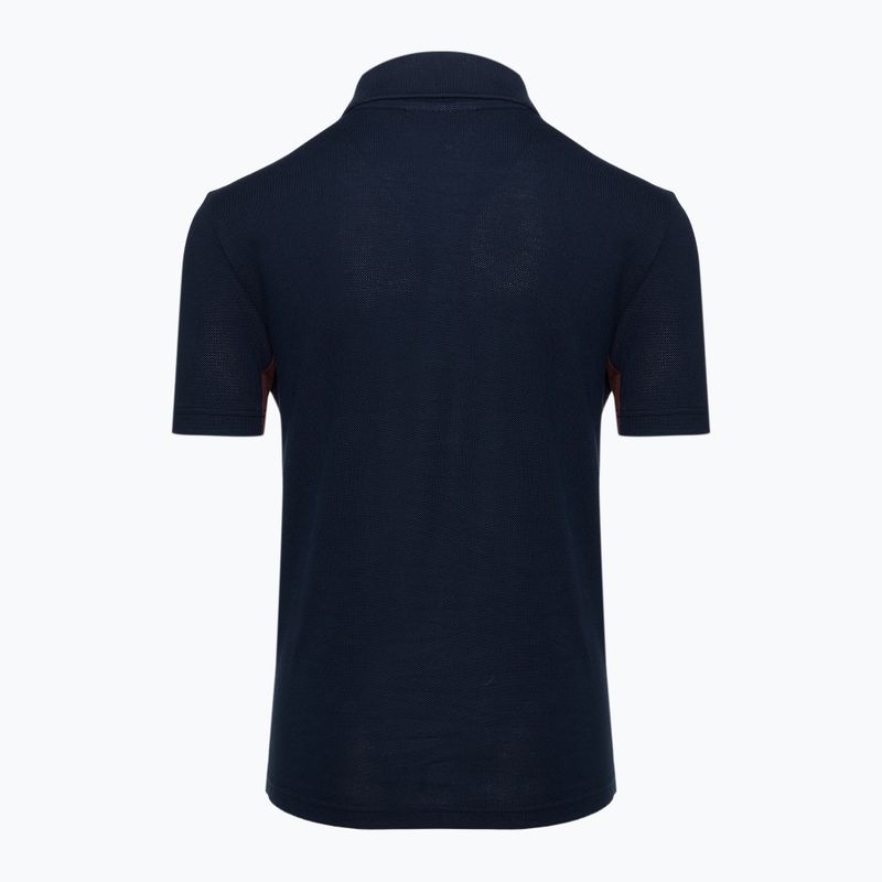 Dětské polo tričko Lacoste PJ2479 navy blue-expresso 2