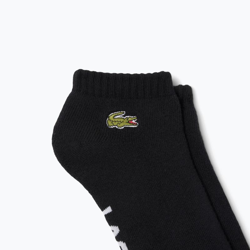 Pánské ponožky Lacoste RA2653 2 pary black/black 2