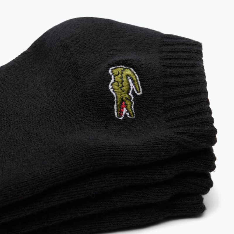 Pánské ponožky Lacoste RA2653 2 pary black/black 3