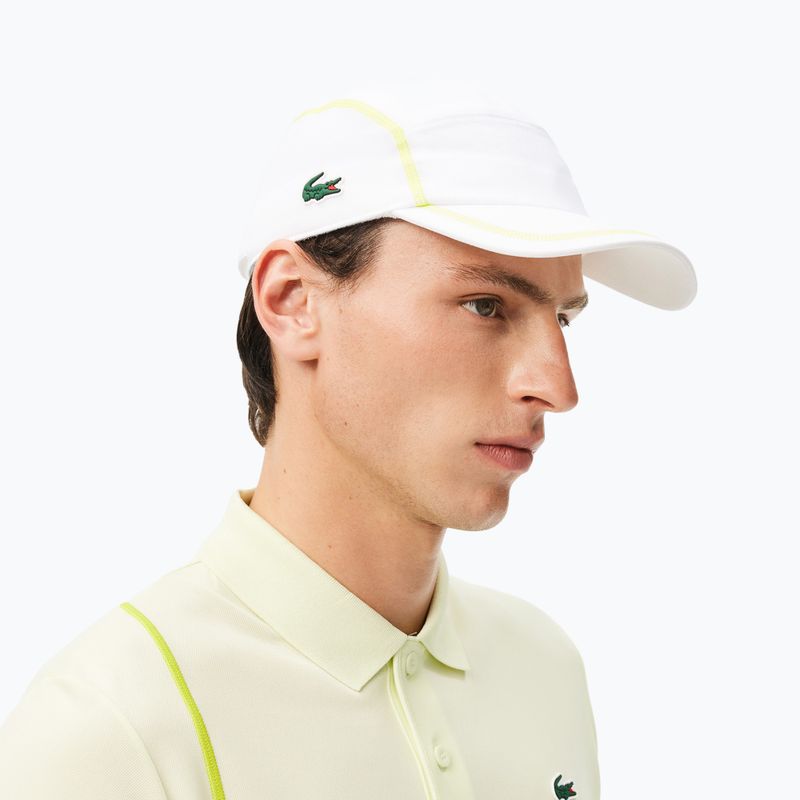 Pánská kšiltovka Lacoste RK7574 white/white 4