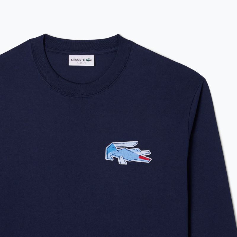 Pánské tričko Lacoste Longsleeve TH3586 navy blue 6