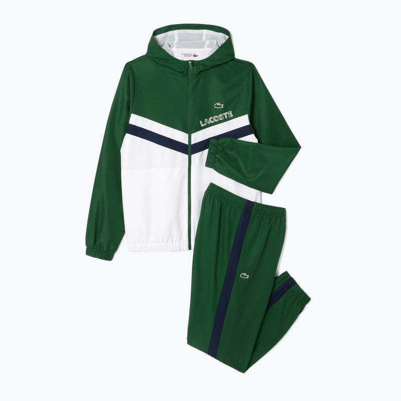 Pánská tepláková souprava Lacoste WH4241 green/white/navy blue 6