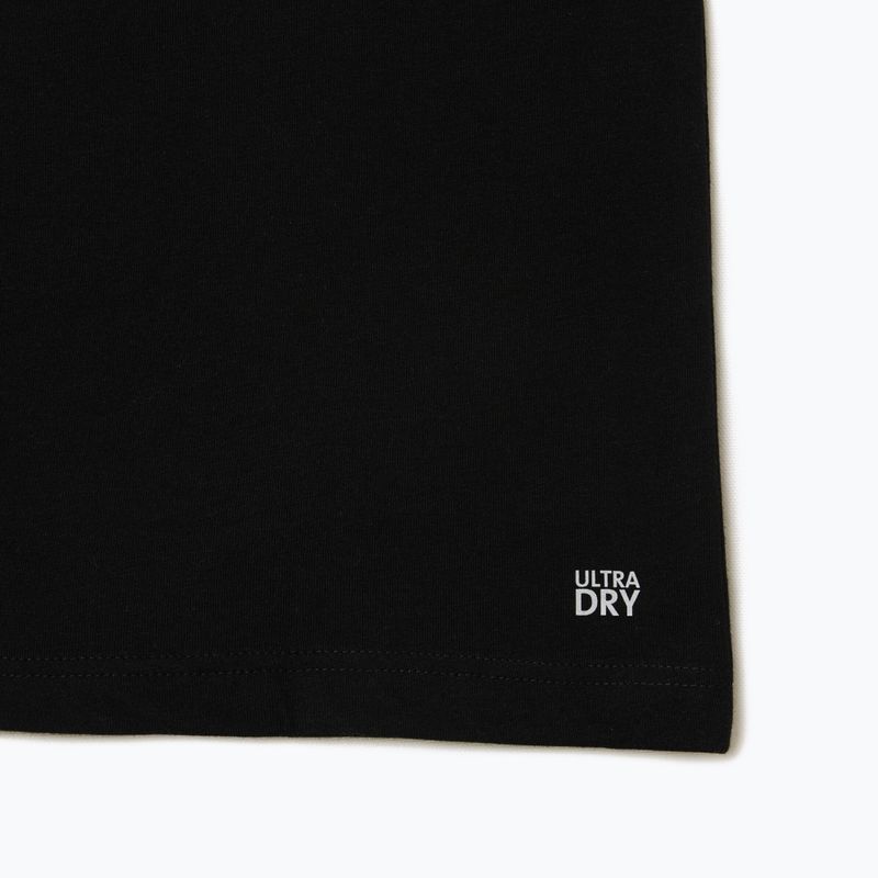 Pánské tričko  Lacoste TH2508 black/white 8