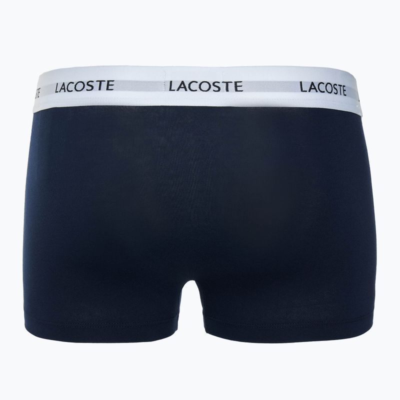 Pánské boxerky Lacoste 5H5150 3 páry globe/argentine blue/navy 5