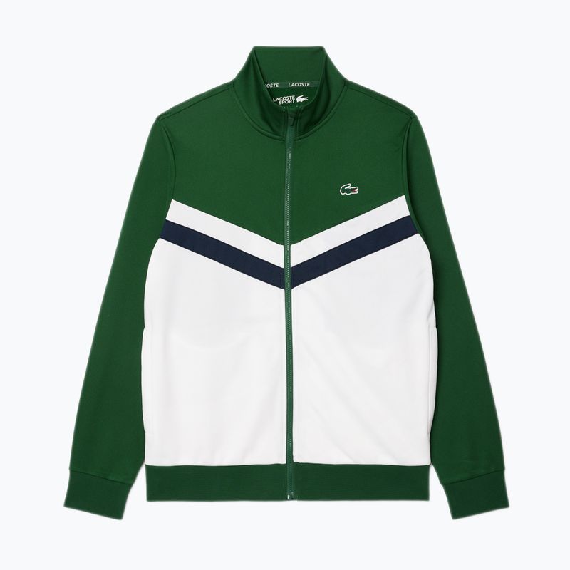 Pánská mikina Lacoste  SH2646 green/white/navy blue 5