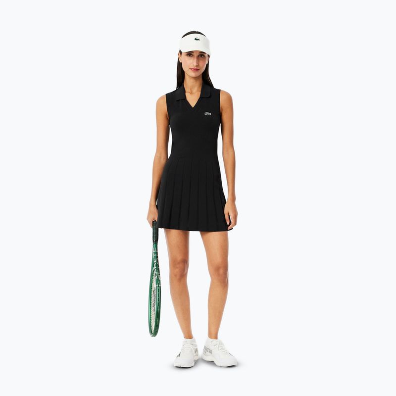 Tenisové šaty Lacoste EF0615 black/black