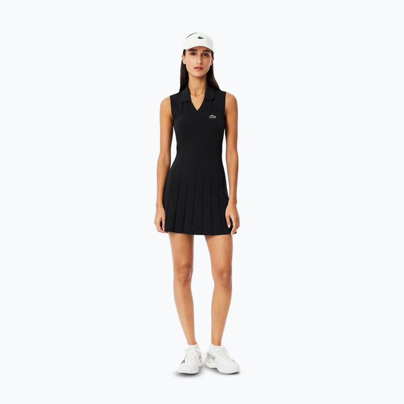 Tenisové šaty Lacoste EF0615 black/black 3
