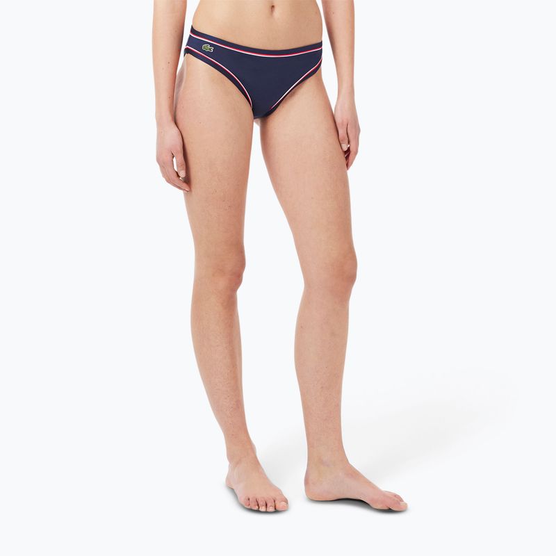 Spodní díl plavek Lacoste MF9994 navy blue/rill grenadine 4