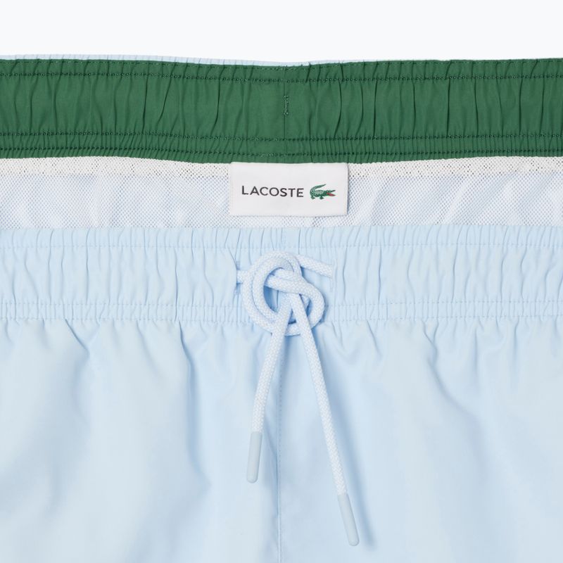 Pánské plavecké šortky Lacoste MH6270 rill/green 2