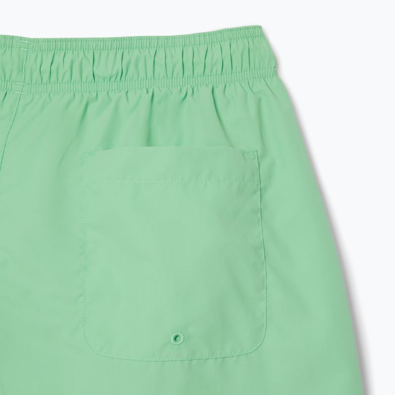 Pánské plavecké šortky Lacoste MH9088 liamone/green 5