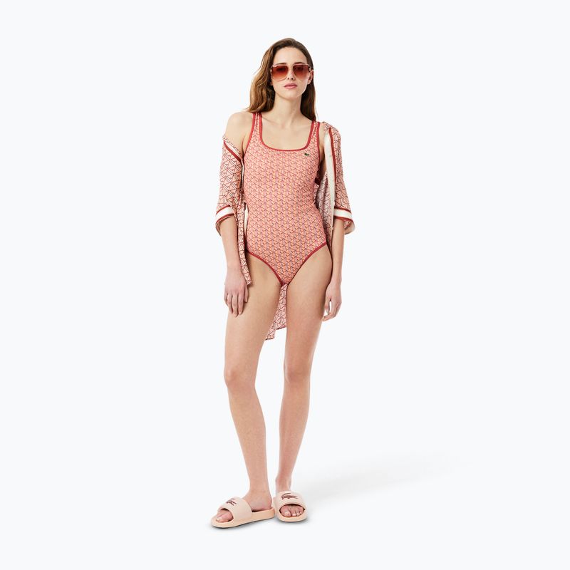 Dámské plavky Lacoste MF9608 iberis/latte 7