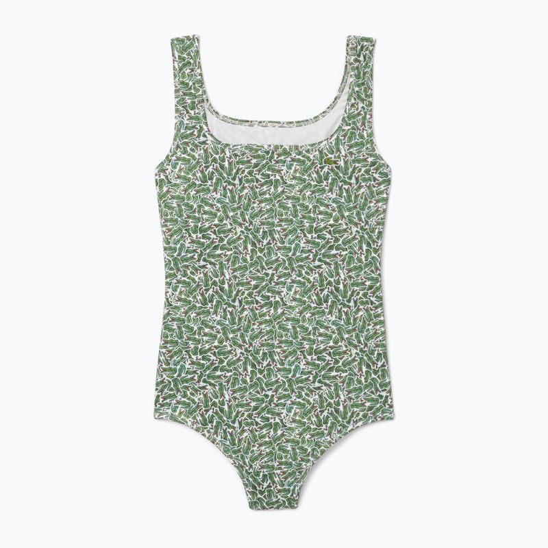 Dámské plavky Lacoste MF9608 green/flour