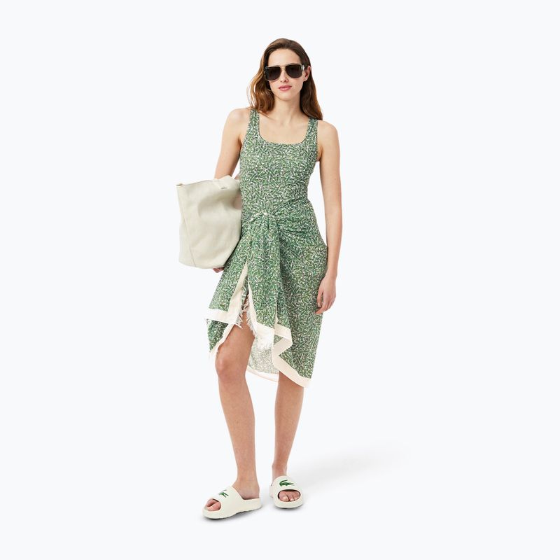 Dámské plavky Lacoste MF9608 green/flour 7