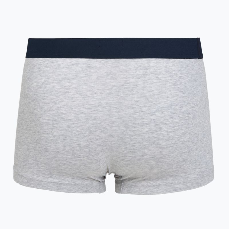 Pánské boxerky Lacoste 5H1291 3-pack navy blue/white/silver ch 3