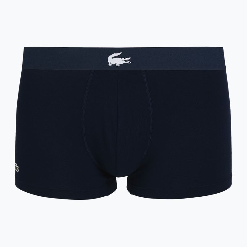 Pánské boxerky Lacoste 5H1291 3-pack navy blue/white/silver ch 5