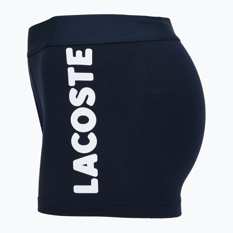Pánské boxerky Lacoste 5H1291 3-pack navy blue/white/silver ch 6