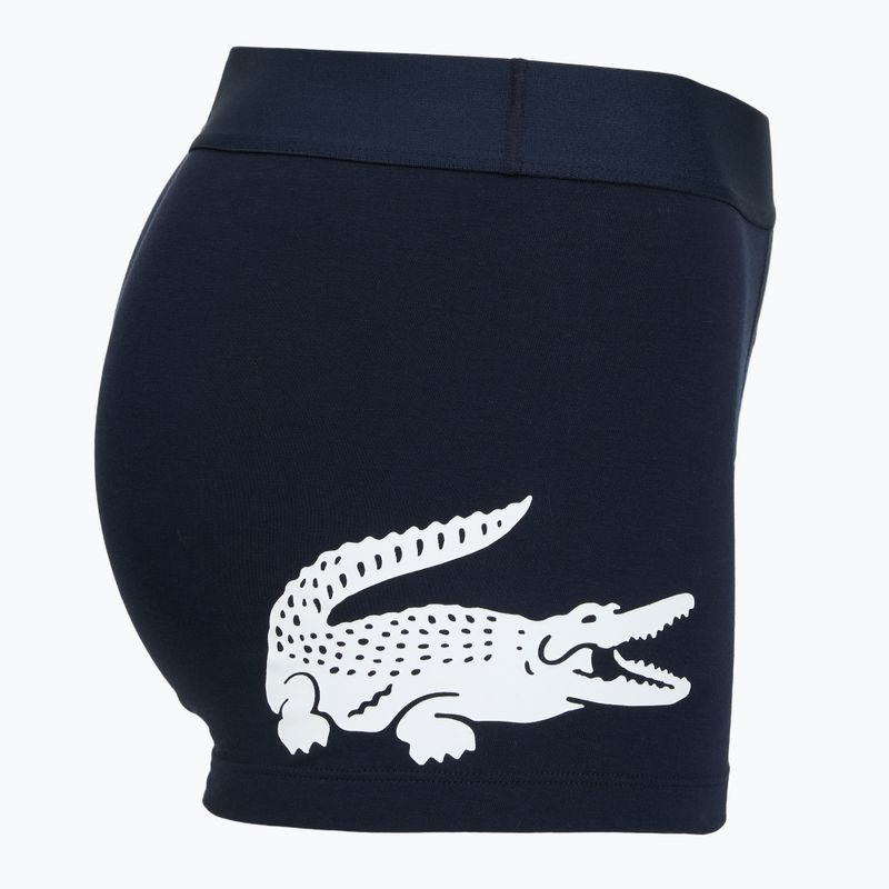 Pánské boxerky Lacoste 5H1291 3-pack navy blue/white/silver ch 7