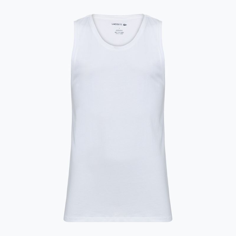 Pánské tričko Lacoste TH9009 Tank 3 pcs. white 2