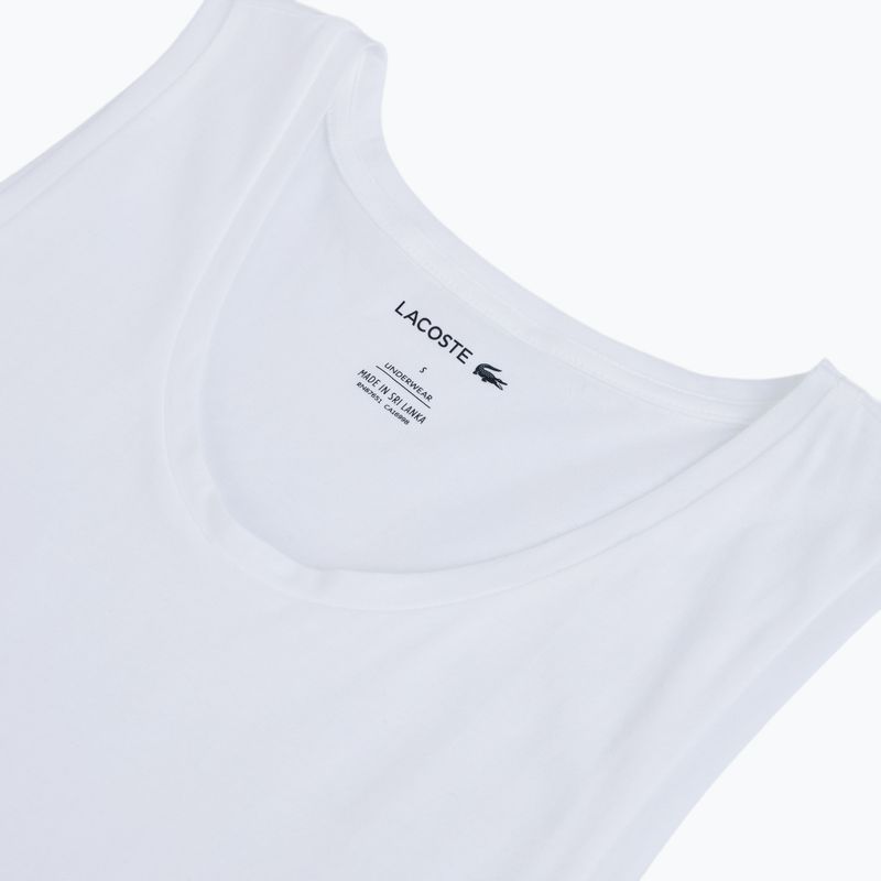 Pánské tričko Lacoste TH9009 Tank 3 pcs. white 4