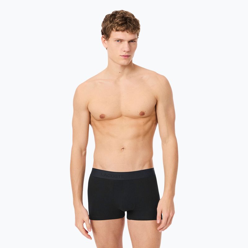 Pánské boxerky Lacoste 5H2402 3-pack black 3