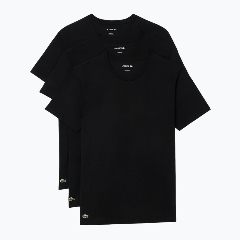 Pánské tričko Lacoste TH9010 3-pak black 4